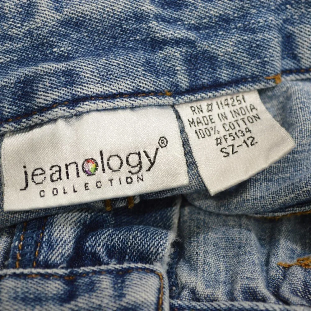 Vintage Jeanology  Denim Cutoff Shorts
